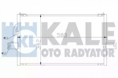 KALE OTO RADYATOR 386400 -  Конденсатор, кондиционер